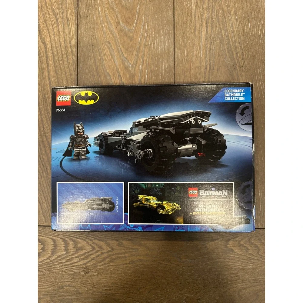 LEGO Kids Black Batman v Superman Batmobile 76331 Building Set 220 Pcs
